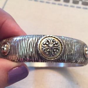 Brighton bracelet with gold ornate decorations